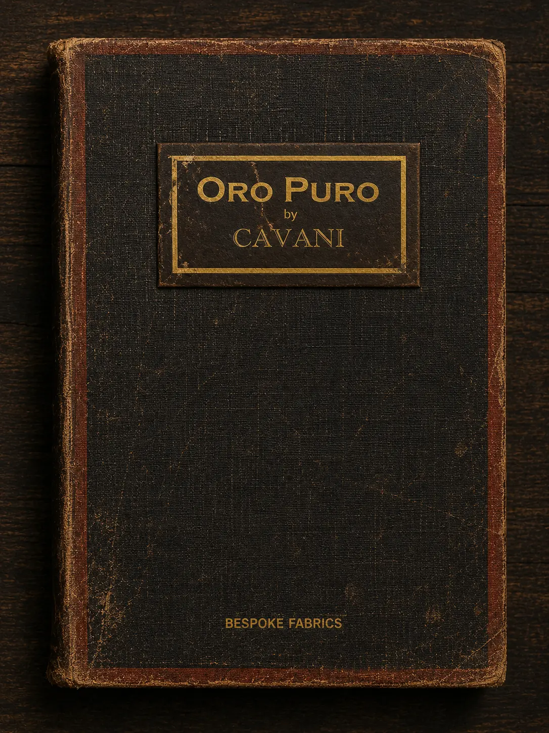 Oro Puro cloth collection book by Cavani