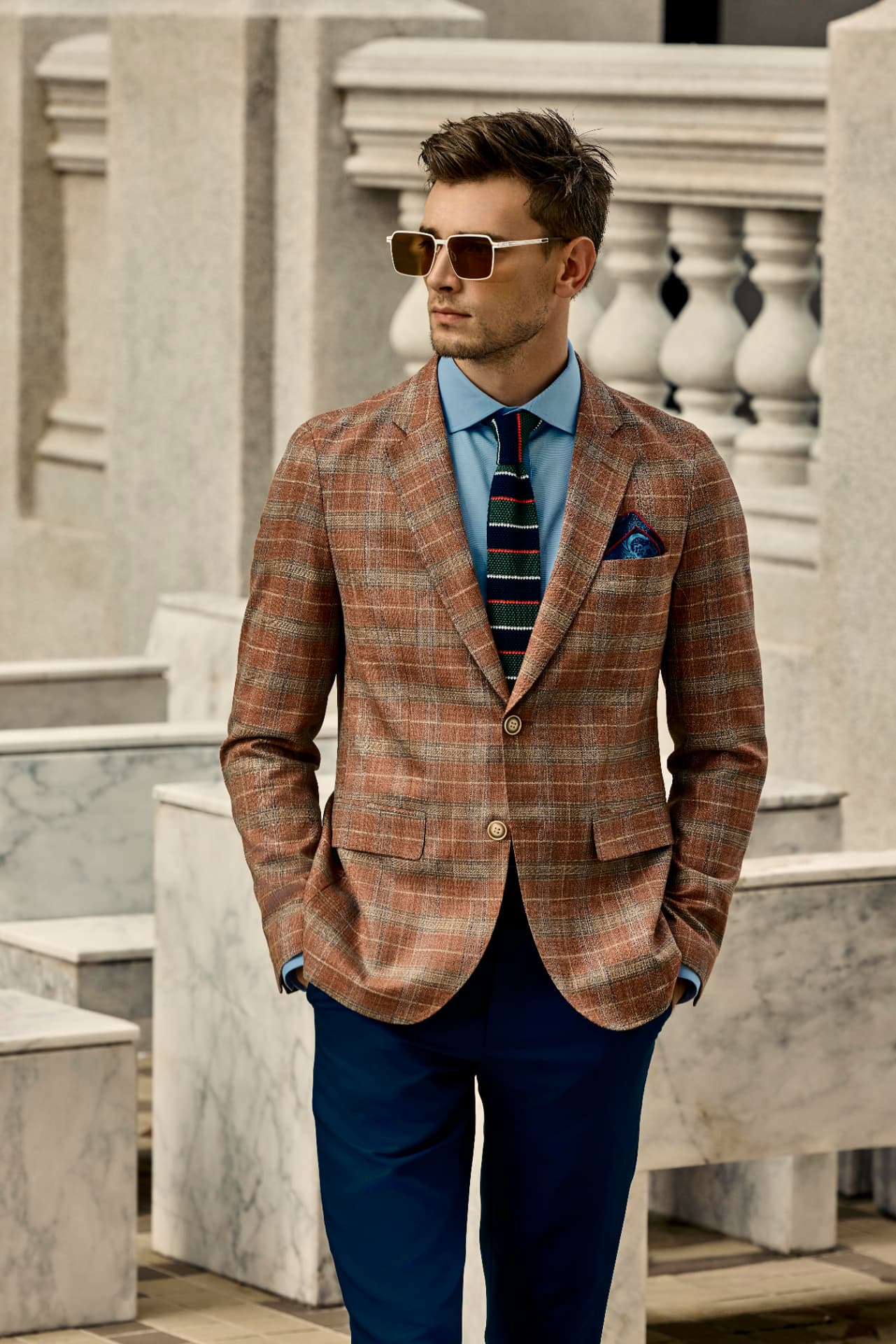 Terracotta Check