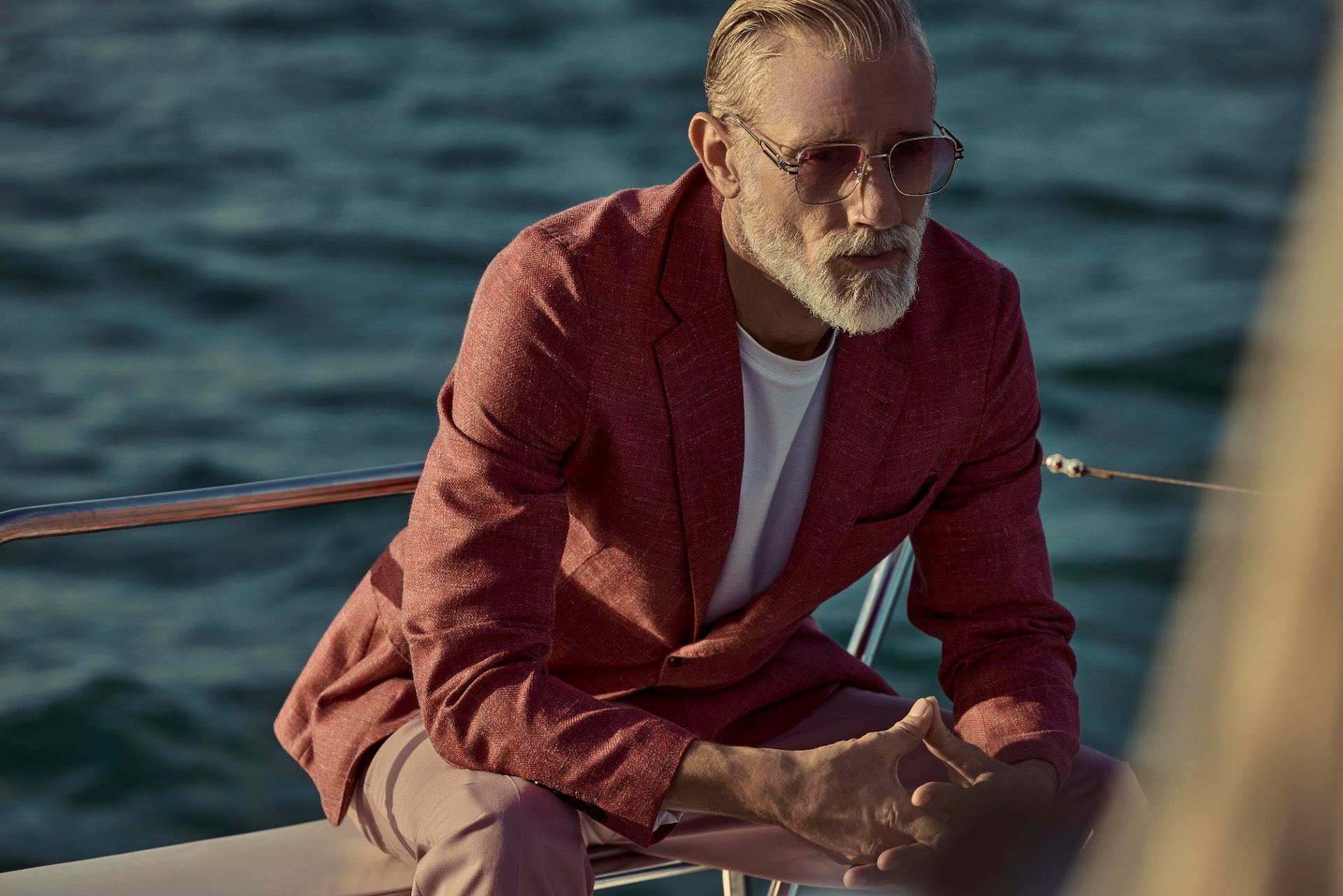Rosewood Silk-Linen