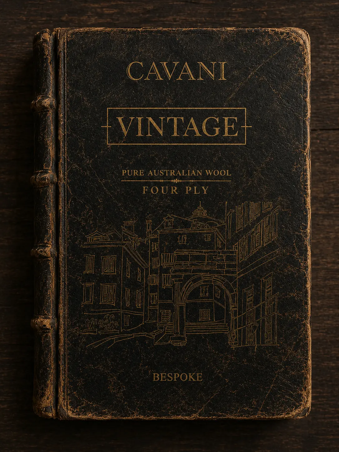 Vintage cloth collection book by Cavani